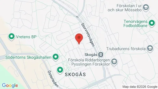 Apartments for rent i Huddinge - kort over placeringen