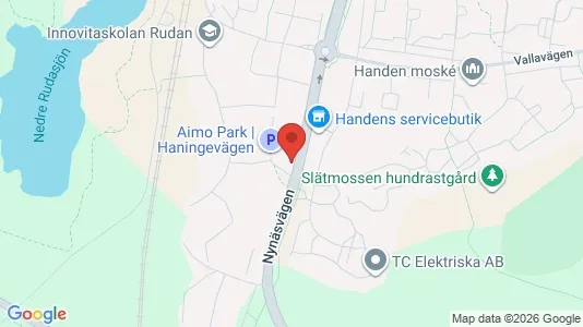 Apartments for rent i Haninge - kort over placeringen