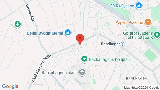 Apartments for rent i Stockholm South - kort over placeringen