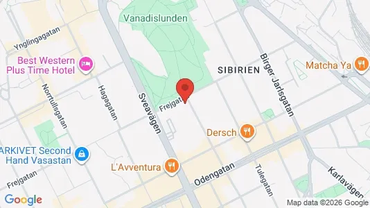 Apartments for rent i Vasastan - kort over placeringen