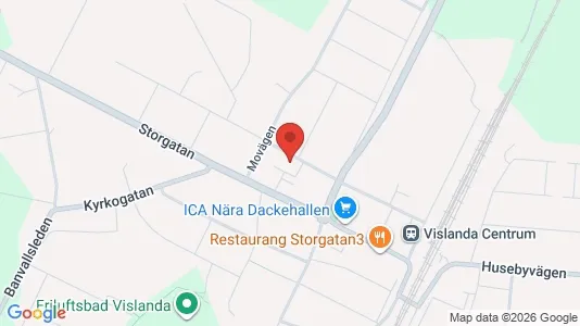 Apartments for rent i Alvesta - kort over placeringen