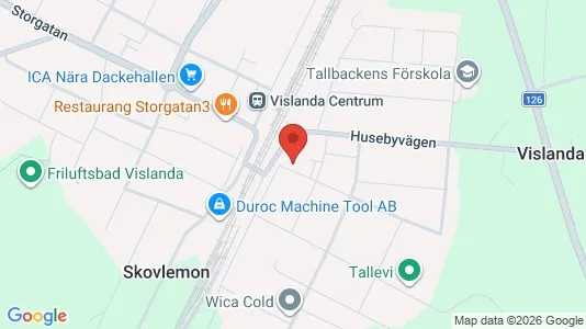 Apartments for rent i Alvesta - kort over placeringen