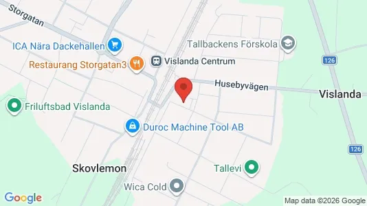 Apartments for rent i Alvesta - kort over placeringen