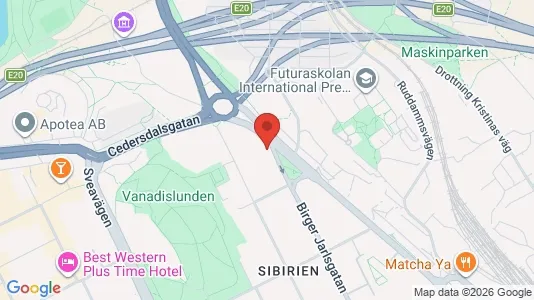 Apartments for rent i Vasastan - kort over placeringen