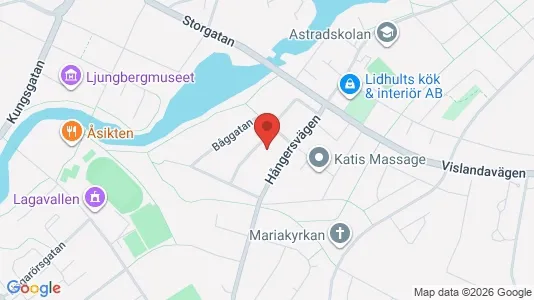 Apartments for rent i Ljungby - kort over placeringen