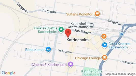 Apartments for rent i Katrineholm - kort over placeringen