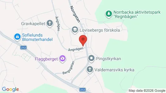 Apartments for rent i Valdemarsvik - kort over placeringen
