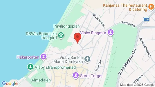 Apartments for rent i Gotland - kort over placeringen