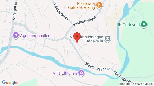 Apartments for rent i Uddevalla - kort over placeringen