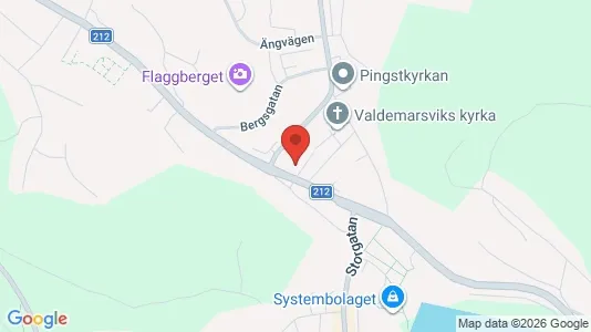 Apartments for rent i Valdemarsvik - kort over placeringen