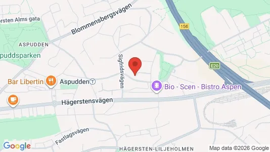 Apartments for rent i Stockholm South - kort over placeringen