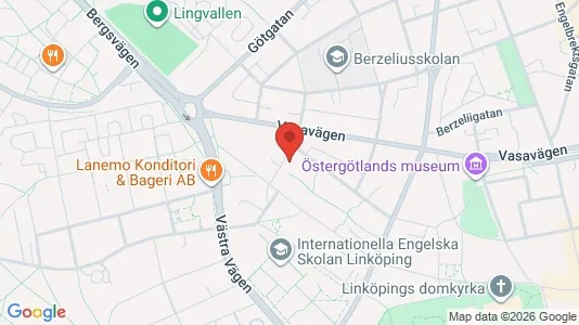 Apartments for rent i Linköping - kort over placeringen