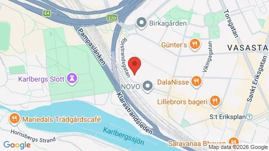 Apartments for rent i Vasastan - kort over placeringen