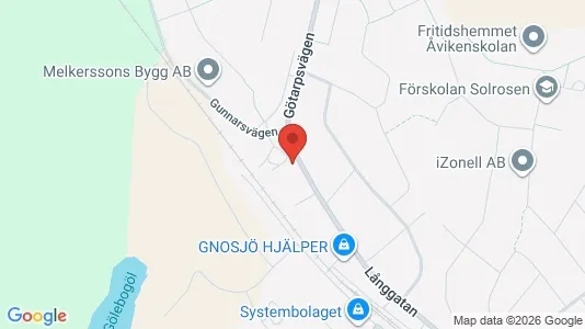 Apartments for rent i Gnosjö - kort over placeringen