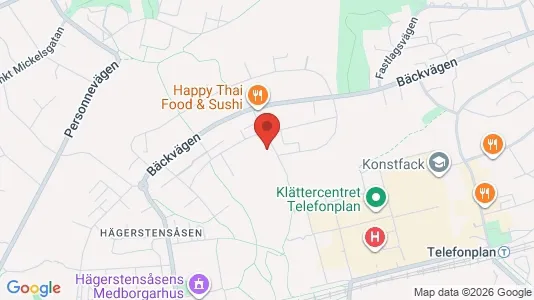 Apartments for rent i Stockholm South - kort over placeringen