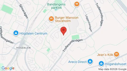 Apartments for rent i Stockholm South - kort over placeringen