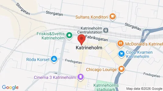 Apartments for rent i Katrineholm - kort over placeringen