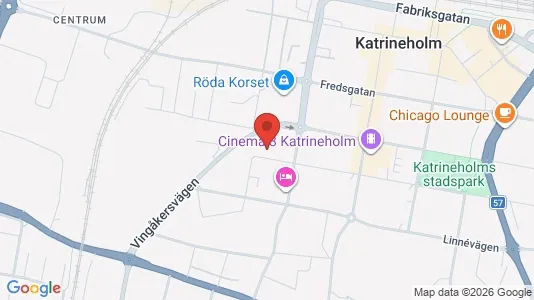 Apartments for rent i Katrineholm - kort over placeringen