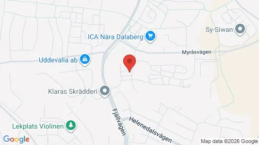 Apartments for rent i Uddevalla - kort over placeringen