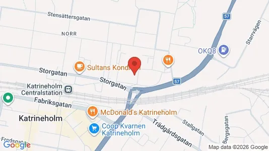 Apartments for rent i Katrineholm - kort over placeringen