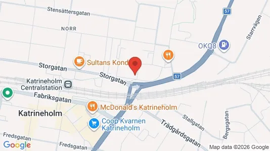 Apartments for rent i Katrineholm - kort over placeringen