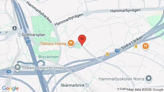 Apartments for rent i Stockholm South - kort over placeringen