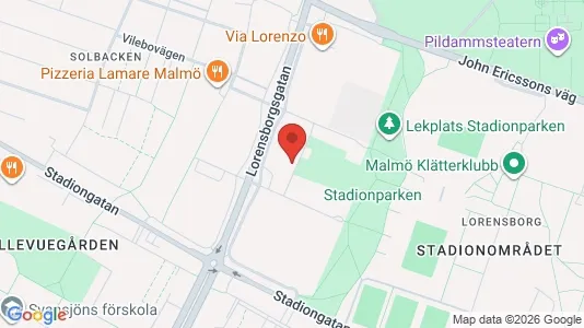 Apartments for rent i Malmö City - kort over placeringen