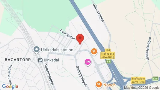 Apartments for rent i Solna - kort over placeringen