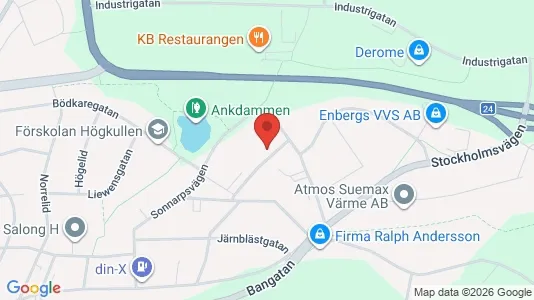 Apartments for rent i Örkelljunga - kort over placeringen