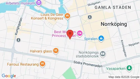 Apartments for rent i Norrköping - kort over placeringen
