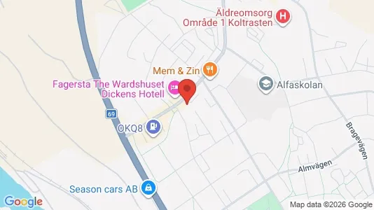 Apartments for rent i Fagersta - kort over placeringen