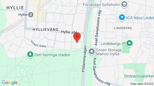 Apartments for rent i Hyllie - kort over placeringen