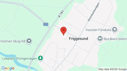 Apartments for rent i Hudiksvall - kort over placeringen
