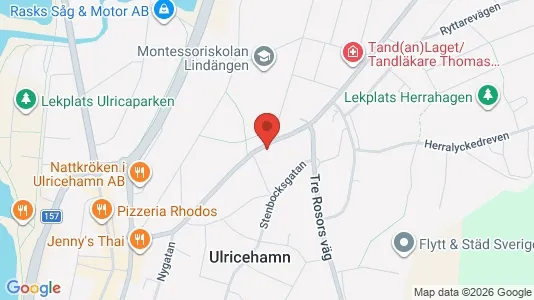 Apartments for rent i Ulricehamn - kort over placeringen