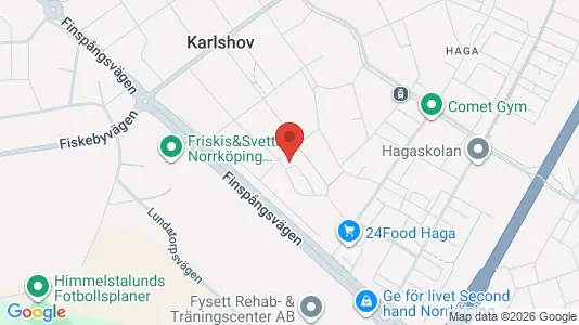 Apartments for rent i Norrköping - kort over placeringen
