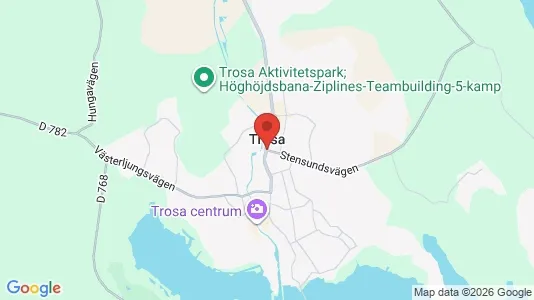 Houses for rent i Trosa - kort over placeringen