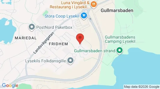 Apartments for rent i Lysekil - kort over placeringen