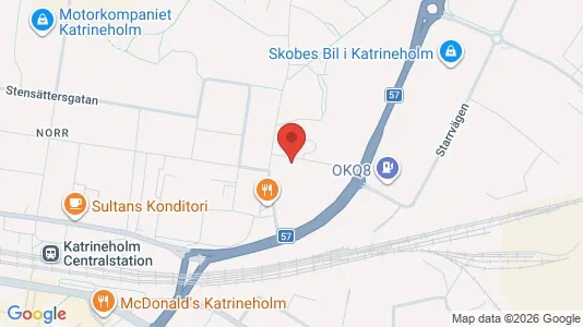 Apartments for rent i Katrineholm - kort over placeringen