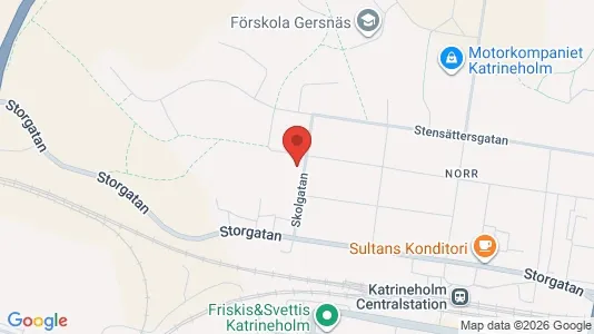 Apartments for rent i Katrineholm - kort over placeringen