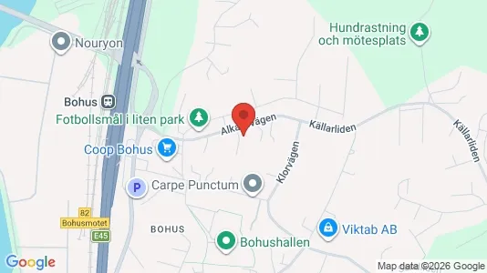 Apartments for rent i Ale - kort over placeringen