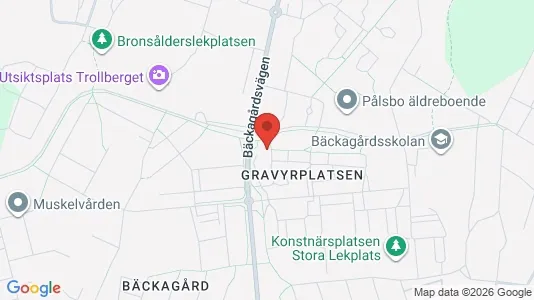 Apartments for rent i Halmstad - kort over placeringen