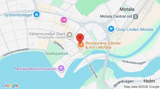 Apartments for rent i Motala - kort over placeringen