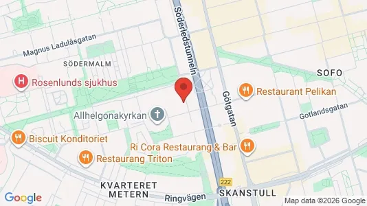 Apartments for rent i Södermalm - kort over placeringen