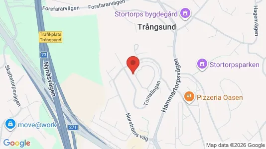 Apartments for rent i Huddinge - kort over placeringen