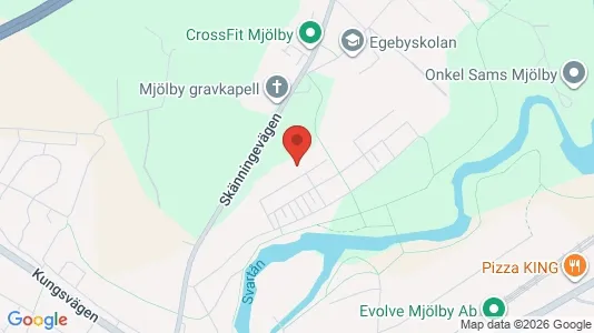 Apartments for rent i Mjölby - kort over placeringen