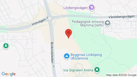 Apartments for rent i Linköping - kort over placeringen