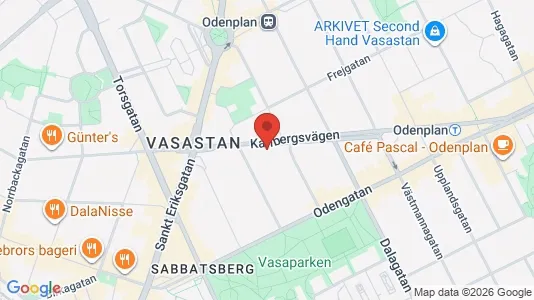 Apartments for rent i Vasastan - kort over placeringen
