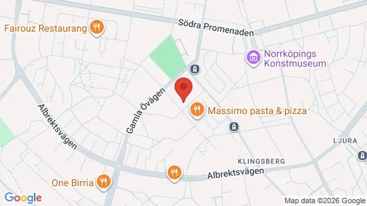 Apartments for rent i Norrköping - kort over placeringen