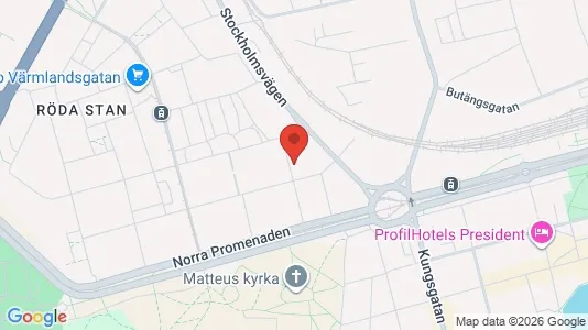 Apartments for rent i Norrköping - kort over placeringen