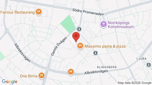 Apartments for rent i Norrköping - kort over placeringen